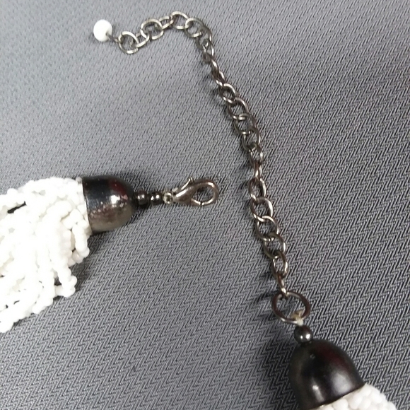 Vintage Multi Strand Tiny Bead Necklace - Picture 3 of 10